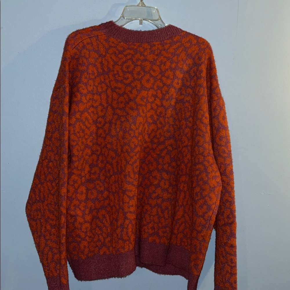 NWT Men's Pink and Orange Sweater by original use size xxl - Picture 3 of 7
